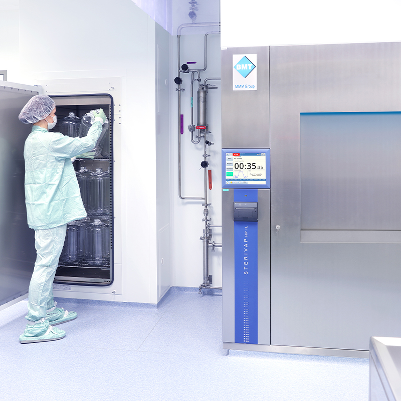 Farmaceutický sterilizátor STERIVAP HP IL